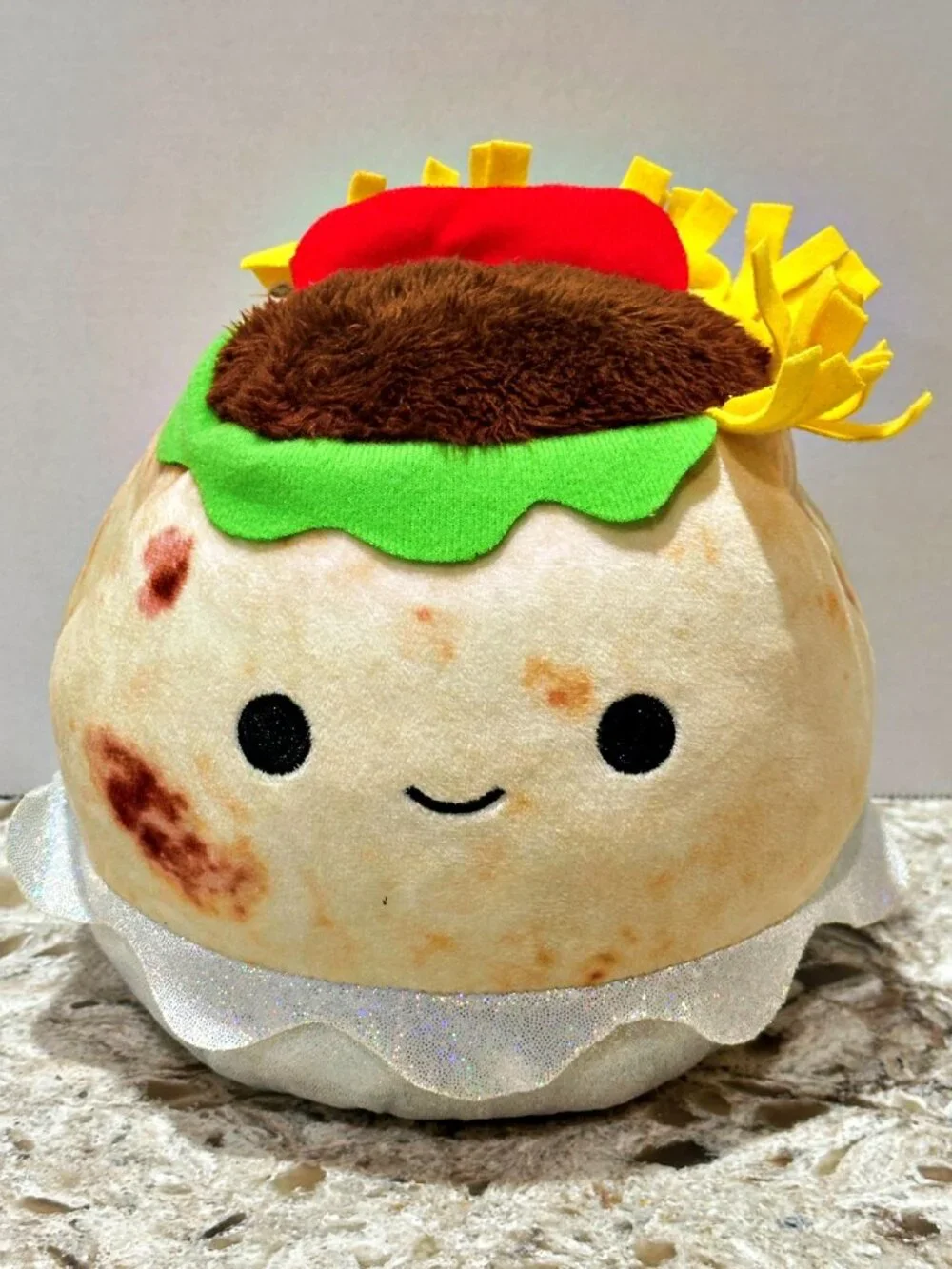 Squishmallows Flip a Mallow Austin Avocado Bernardo Burrito Reversible Plush 8